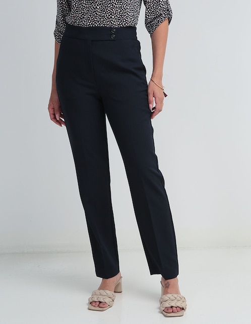 PANTALON LA MODE, 32, AZUL MARINO 24184
