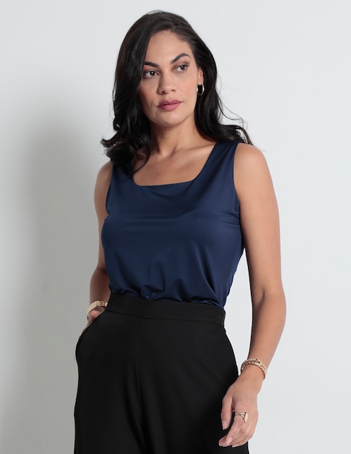 TOP LA MODE, M, AZUL MARINO 2484210C027