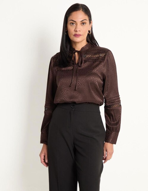 Blusa De Manga Larga Para Mujer De Pana - Corte Holgado Y Cómoda - Ideal Para Looks Relajados
