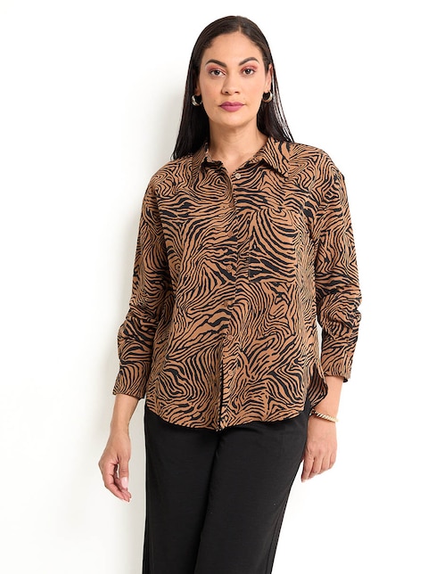 Blusa manga larga para mujer 1