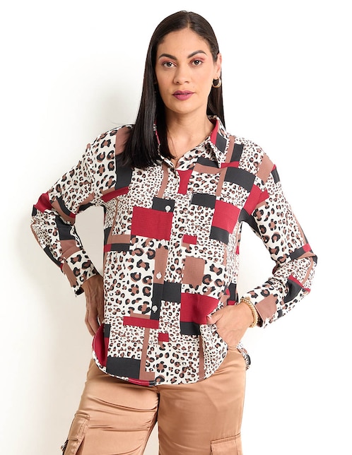 BLUSA LMM25226-04C LA MODE, CH, NEGRO