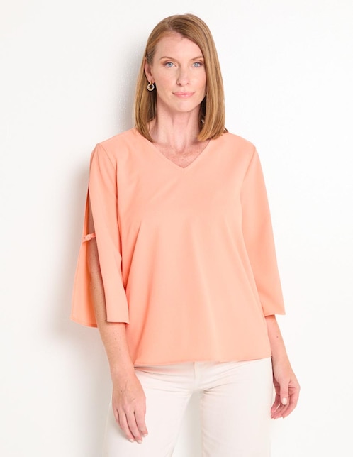 Blusa manga 3/4 para mujer 1