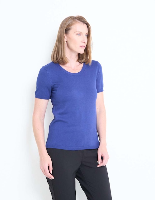 Blusa manga corta para mujer 1