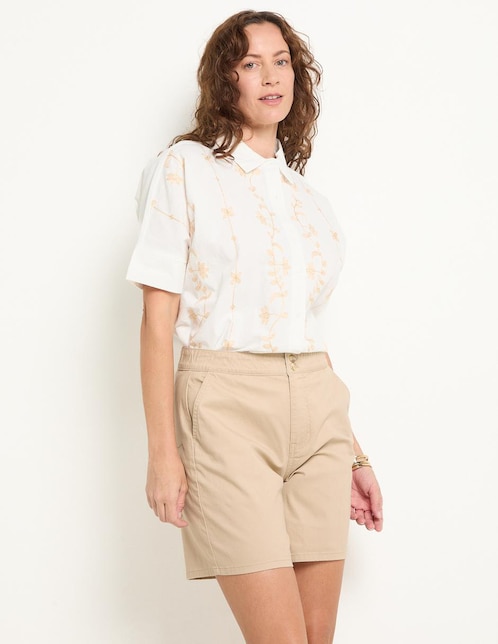Blusa manga al codo para mujer 1
