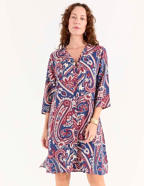 Vestido 3/4 casual para mujer 1