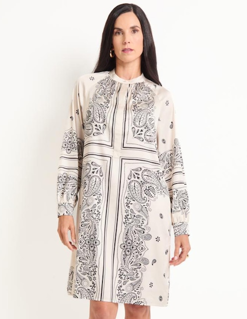 Vestido 3/4 casual para mujer 1