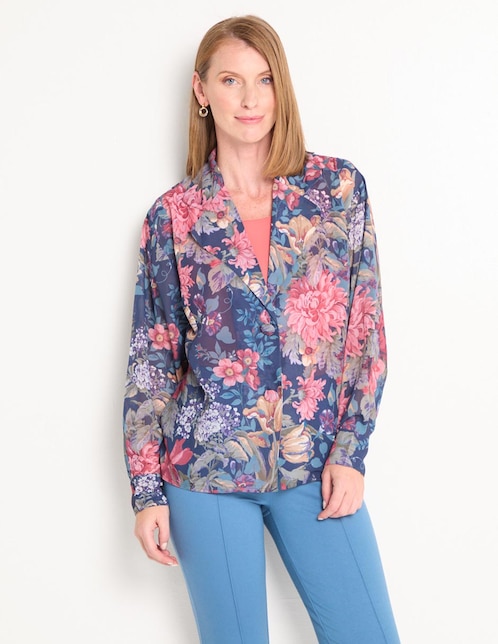 Blusa manga larga para mujer 1