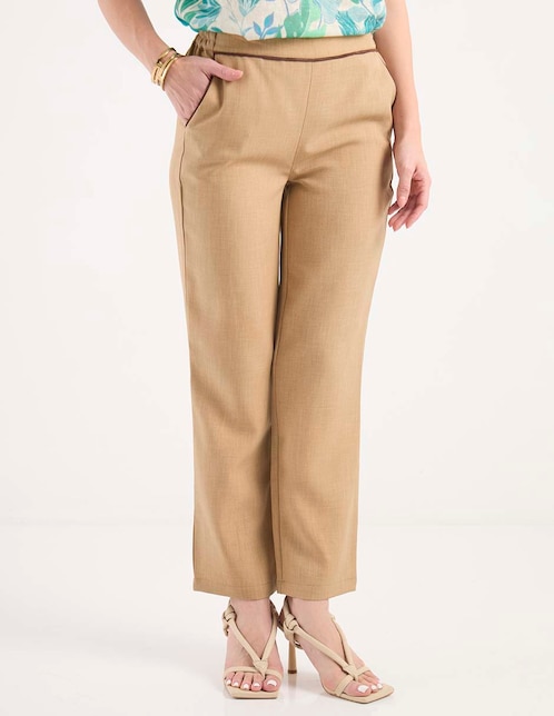 Pantalón relaxed regular para mujer 1