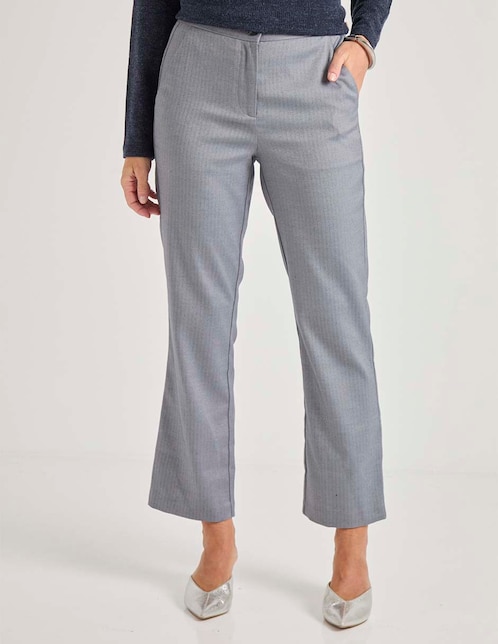 Pantalón de vestir straight para mujer 1