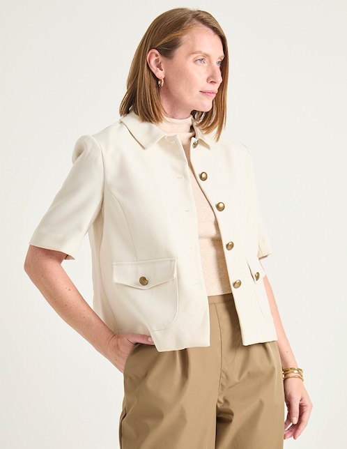 Saco casual La Mode para mujer
