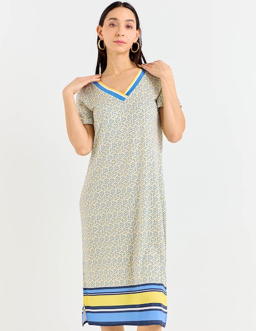 Vestido 3/4 casual para mujer 1