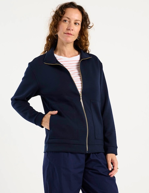 Sudadera con bolsillos para mujer 1