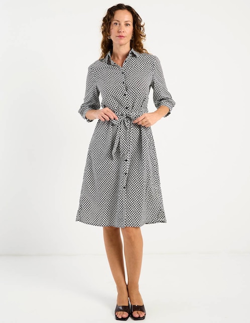 Vestido a la rodilla casual para mujer 1