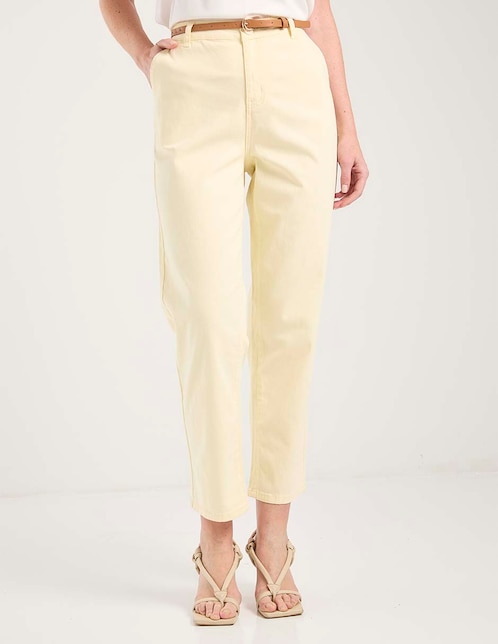 Pantalón chino slim para mujer 1