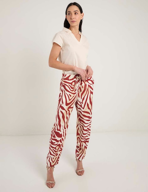 Pantalón relaxed La Mode amplio para mujer