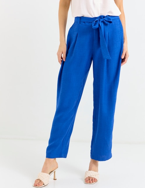 PANTALON RELAJADO LA MO, EEG, AZUL REY