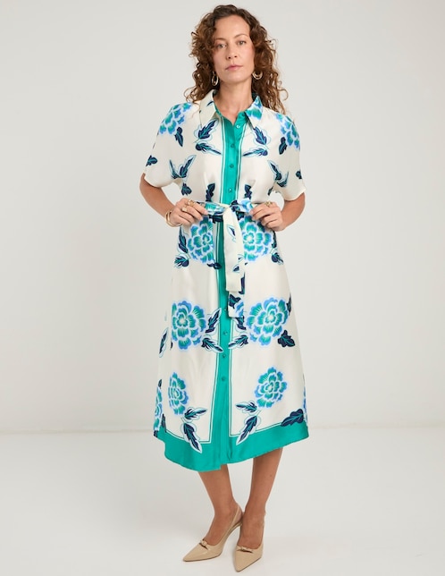 Vestido midi casual para mujer 1