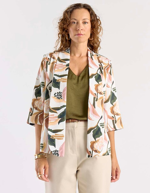 Saco casual La Mode para mujer