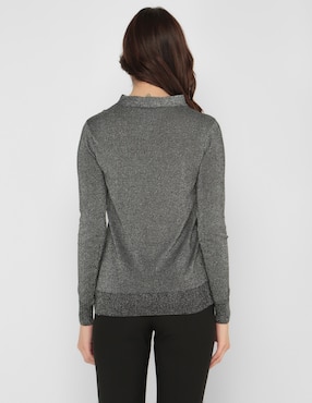 Suéter La Mode cuello con amarre para mujer