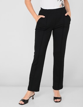 Pantalón La Mode straight para mujer