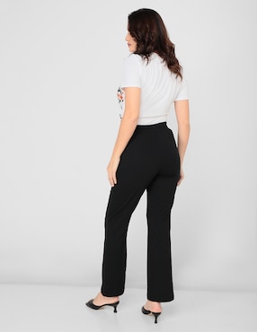 Pantalón La Mode straight para mujer