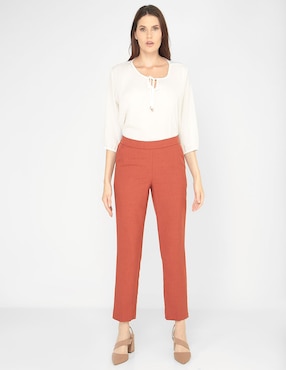 Pantalón La Mode slim para mujer