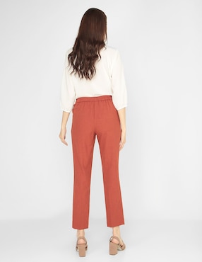 Pantalón La Mode slim para mujer