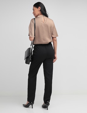 Pantalón capri slim para mujer