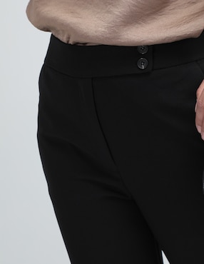 Pantalón capri slim para mujer