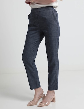 Pantalón La Mode Straight Para Mujer