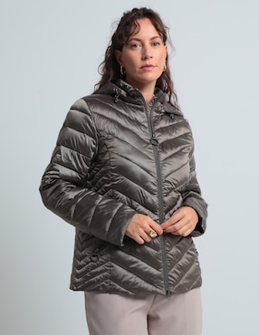 Chamarra La Mode Impermeable Para Mujer