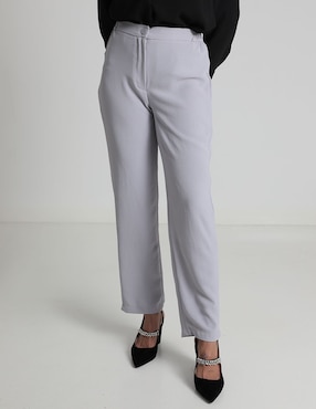 Pantalón La Mode Straight Para Mujer