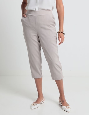 Pantalón La Mode Straight Para Mujer