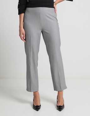 Pantalón La Mode Straight Para Mujer