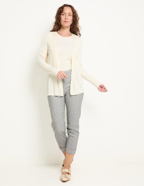Top La Mode cuello redondo tirante ancho