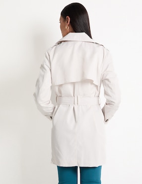 Gabardina con bolsillos La Mode para mujer