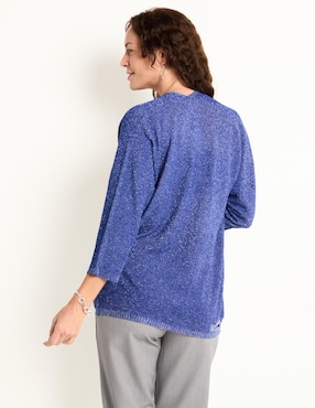 Ensamble La Mode cuello v para mujer