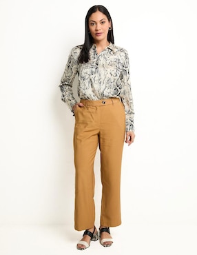 Blusa manga larga para mujer