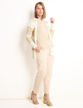 Pantalón La Mode straight para mujer