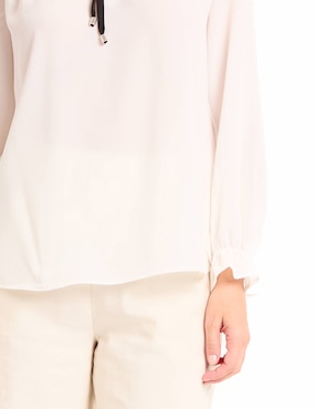 Blusa manga larga para mujer