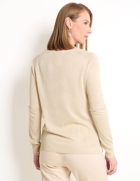 Suéter La Mode cuello redondo para mujer