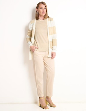 Suéter La Mode cuello redondo para mujer