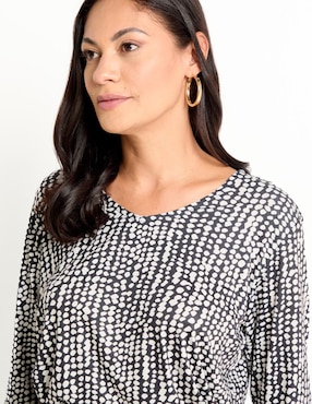 Blusa manga 3/4 para mujer