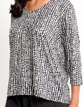Blusa manga 3/4 para mujer