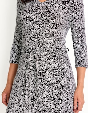 Vestido a la rodilla casual La Mode para mujer
