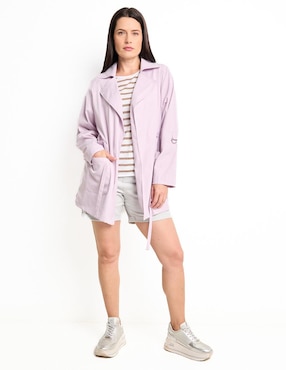 Blusa manga corta para mujer
