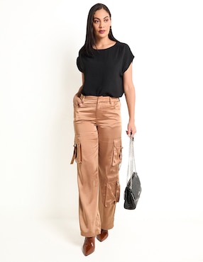 Blusa manga corta para mujer