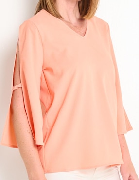 Blusa manga 3/4 para mujer