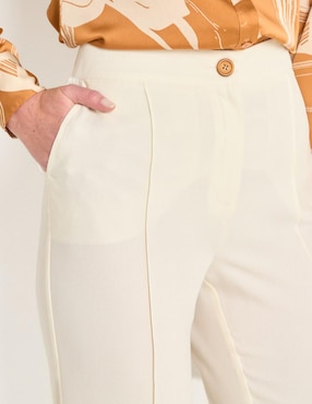 Pantalón capri slim para mujer