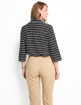 Blusa manga 3/4 para mujer